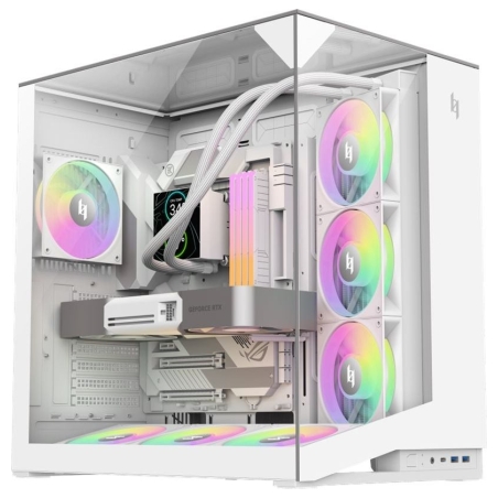 Gamemax Case | NEX C56 VC WH | ATX