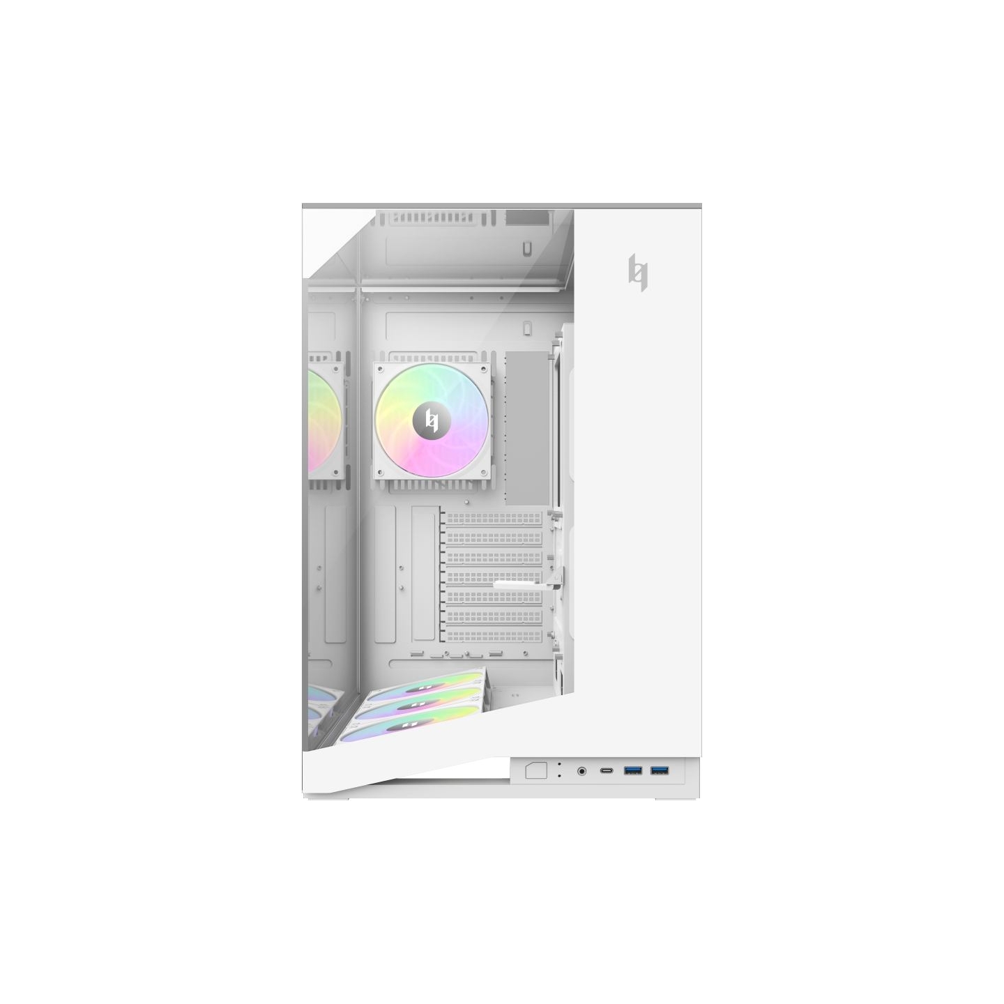 Gamemax Case | NEX C56 VC WH | ATX