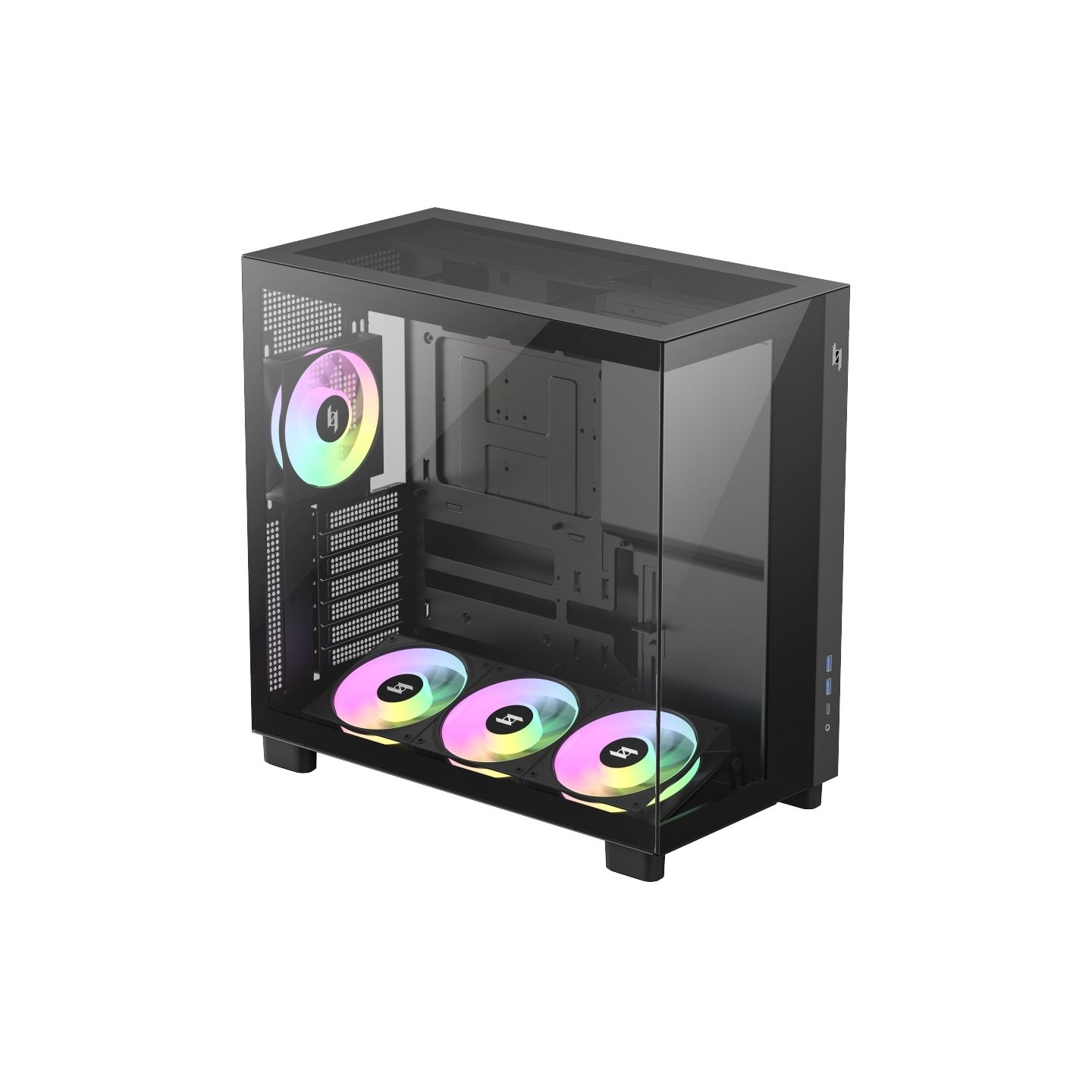 Gamemax Case | NEX C53 BK | ATX/BTF