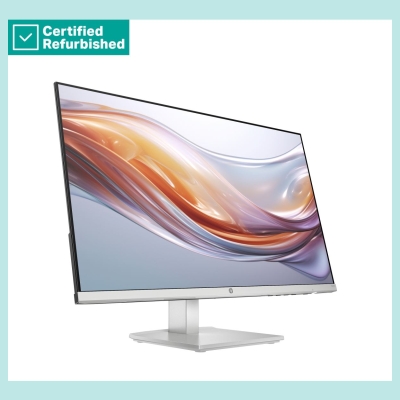 HP RENEW SILVER HP 524sh Series 5 FHD Monitor - 23.8" 1920x1080 FHD 300-nit 100Hz AG, IPS, HDMI/VGA, height adjustable/tilt, 1 y