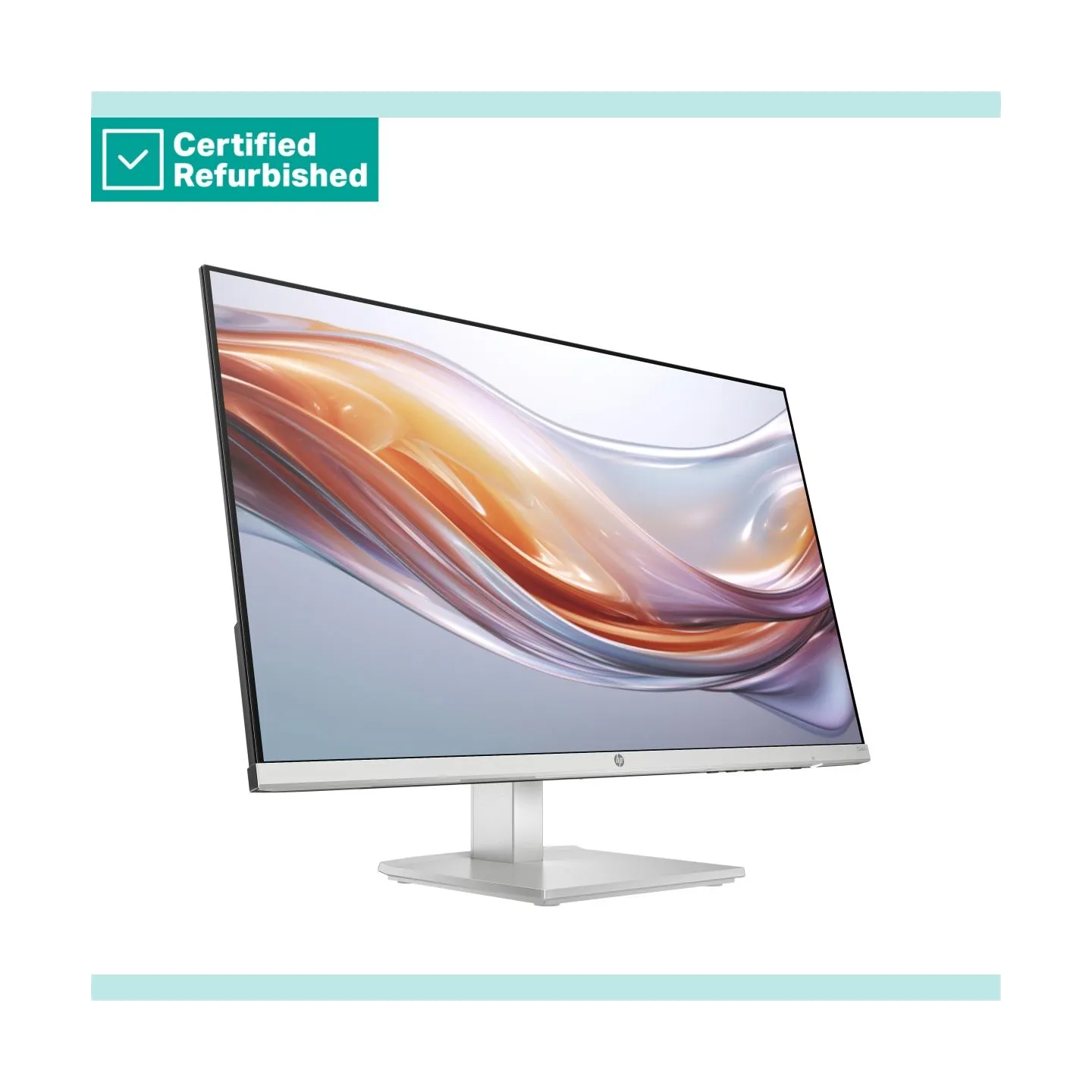HP RENEW SILVER HP 524sh Series 5 FHD Monitor - 23.8" 1920x1080 FHD 300-nit 100Hz AG, IPS, HDMI/VGA, height adjustable/tilt, 1 y
