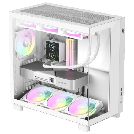 Gamemax Case | NEX C53 WH | ATX/BTF
