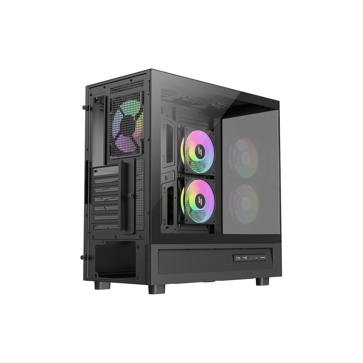 Gamemax Case | NEX C51 BK | ATX/BTF