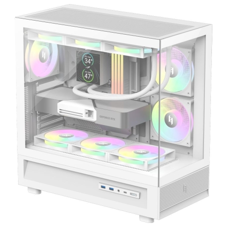 Gamemax Case | NEX C51 WH | ATX/BTF