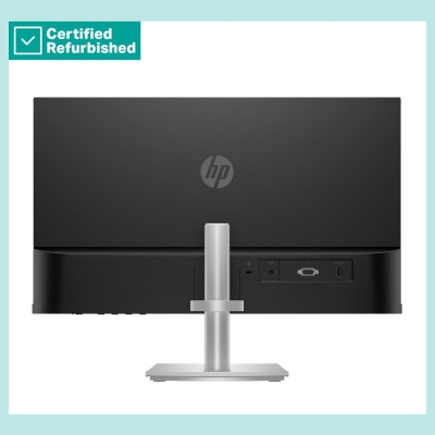 HP RENEW SILVER HP 524sh Series 5 FHD Monitor - 23.8" 1920x1080 FHD 300-nit 100Hz AG, IPS, HDMI/VGA, height adjustable/tilt, 1 y