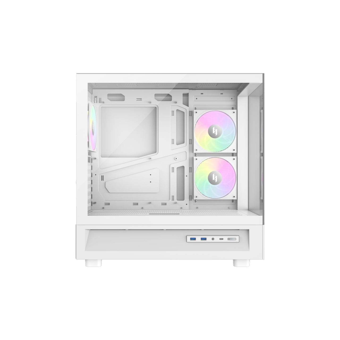 Gamemax Case | NEX C51 WH | ATX/BTF