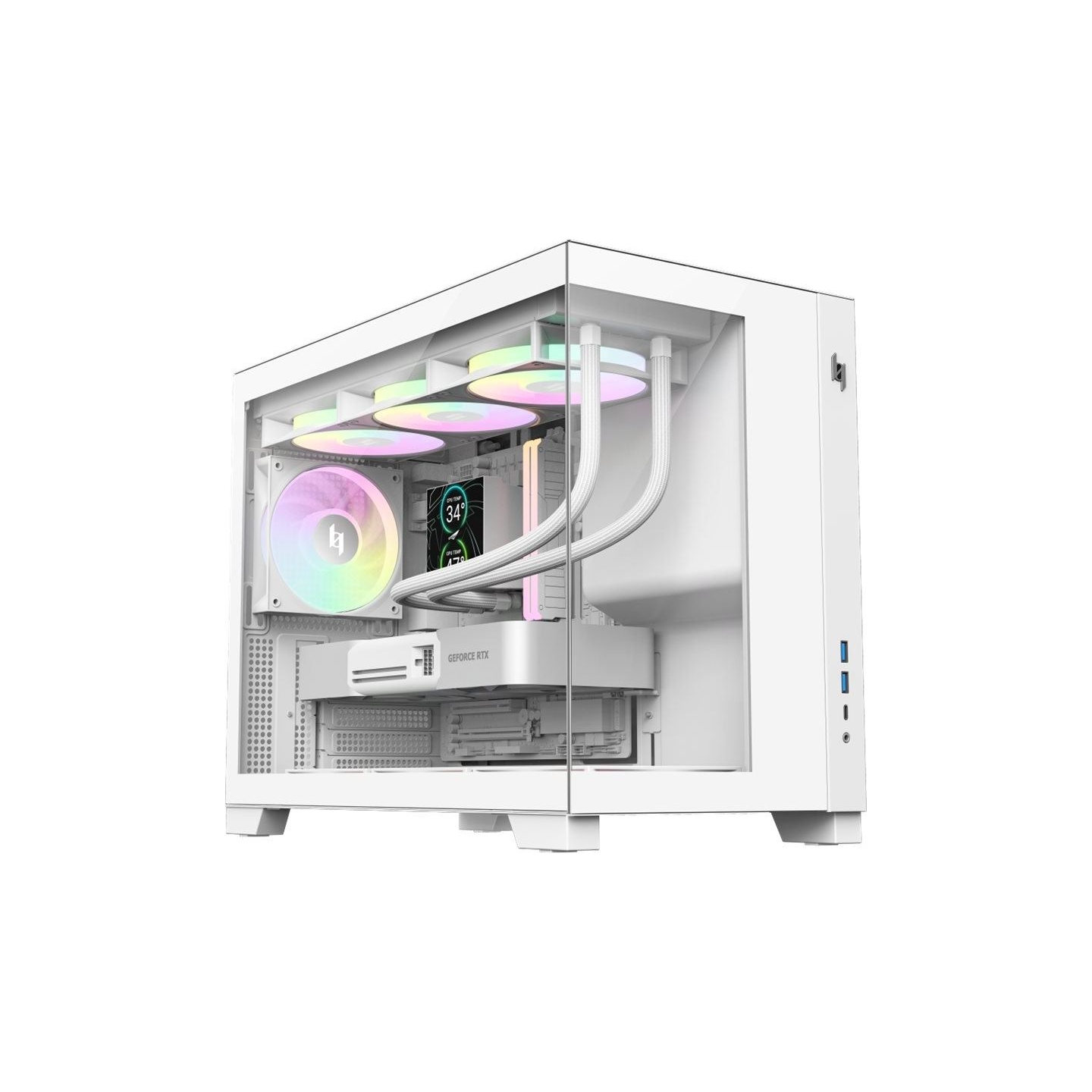 Gamemax Case | NEX C33 WH | MATX/BTF