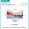 HP RENEW SILVER HP 524sh Series 5 FHD Monitor - 23.8" 1920x1080 FHD 300-nit 100Hz AG, IPS, HDMI/VGA, height adjustable/tilt, 1 y