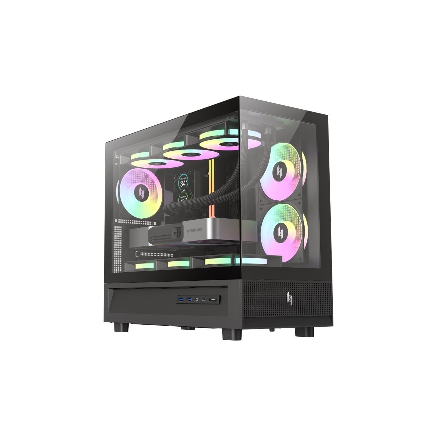 Gamemax Case | NEX C31 BK | MATX/BTF