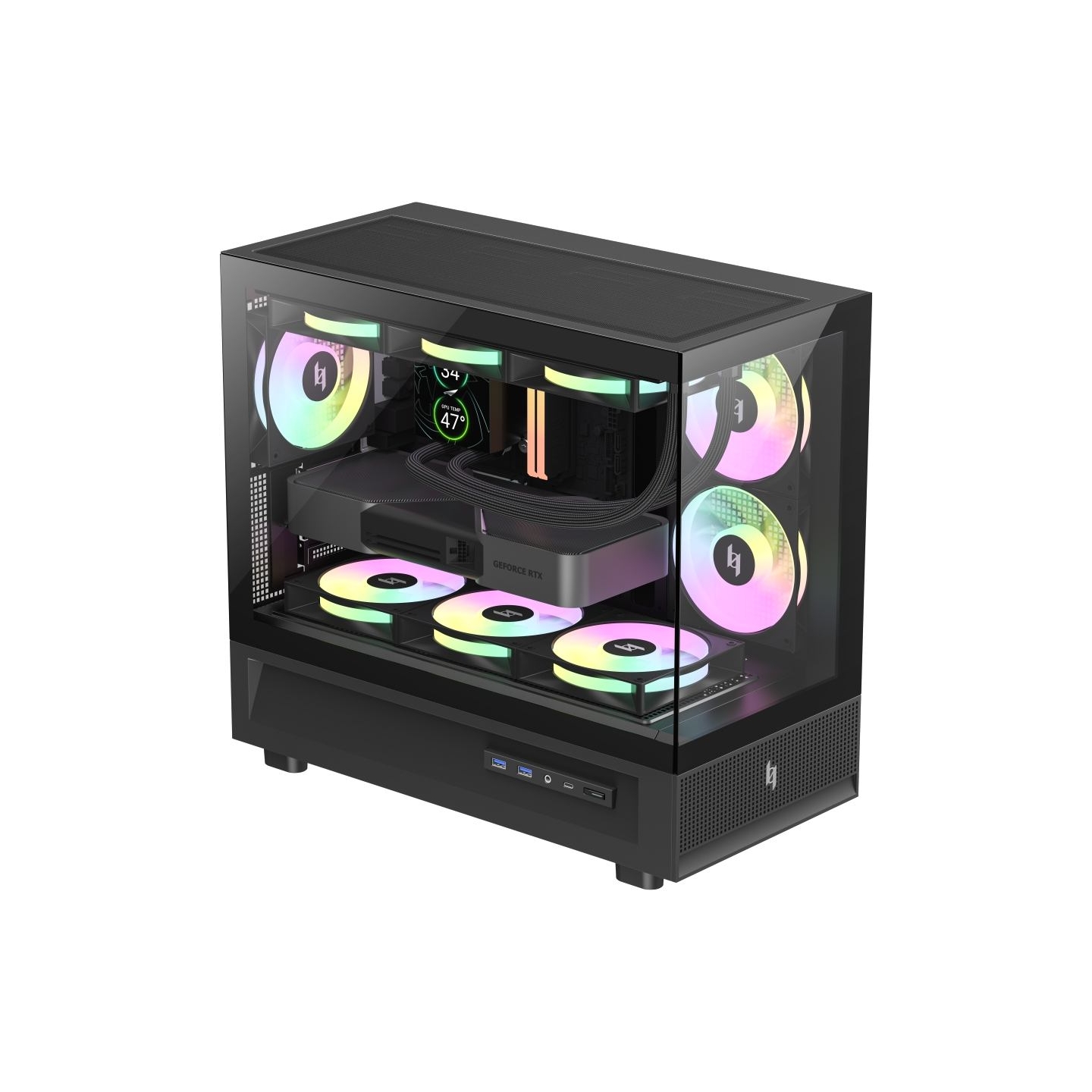 Gamemax Case | NEX C31 BK | MATX/BTF