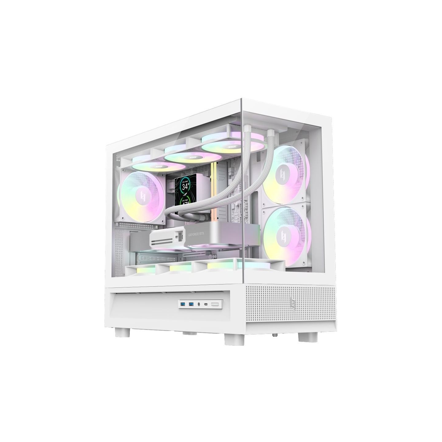 Gamemax Case | NEX C31 WH | MATX/BTF
