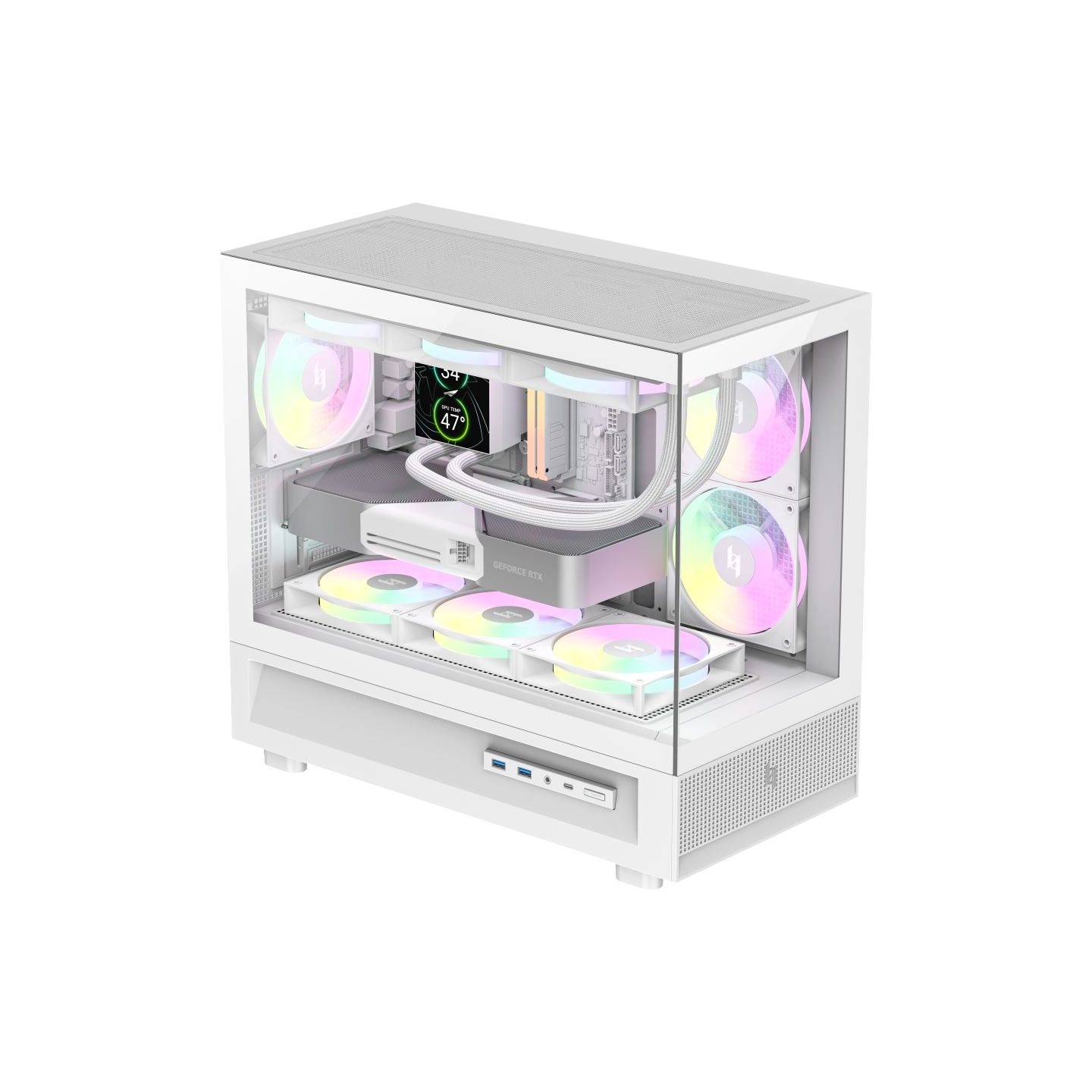 Gamemax Case | NEX C31 WH | MATX/BTF
