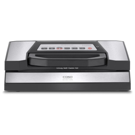 Caso | Bar Vacuum sealer | VR 690 advanced | Power 130 W | Temperature control | Black/Stainless steel