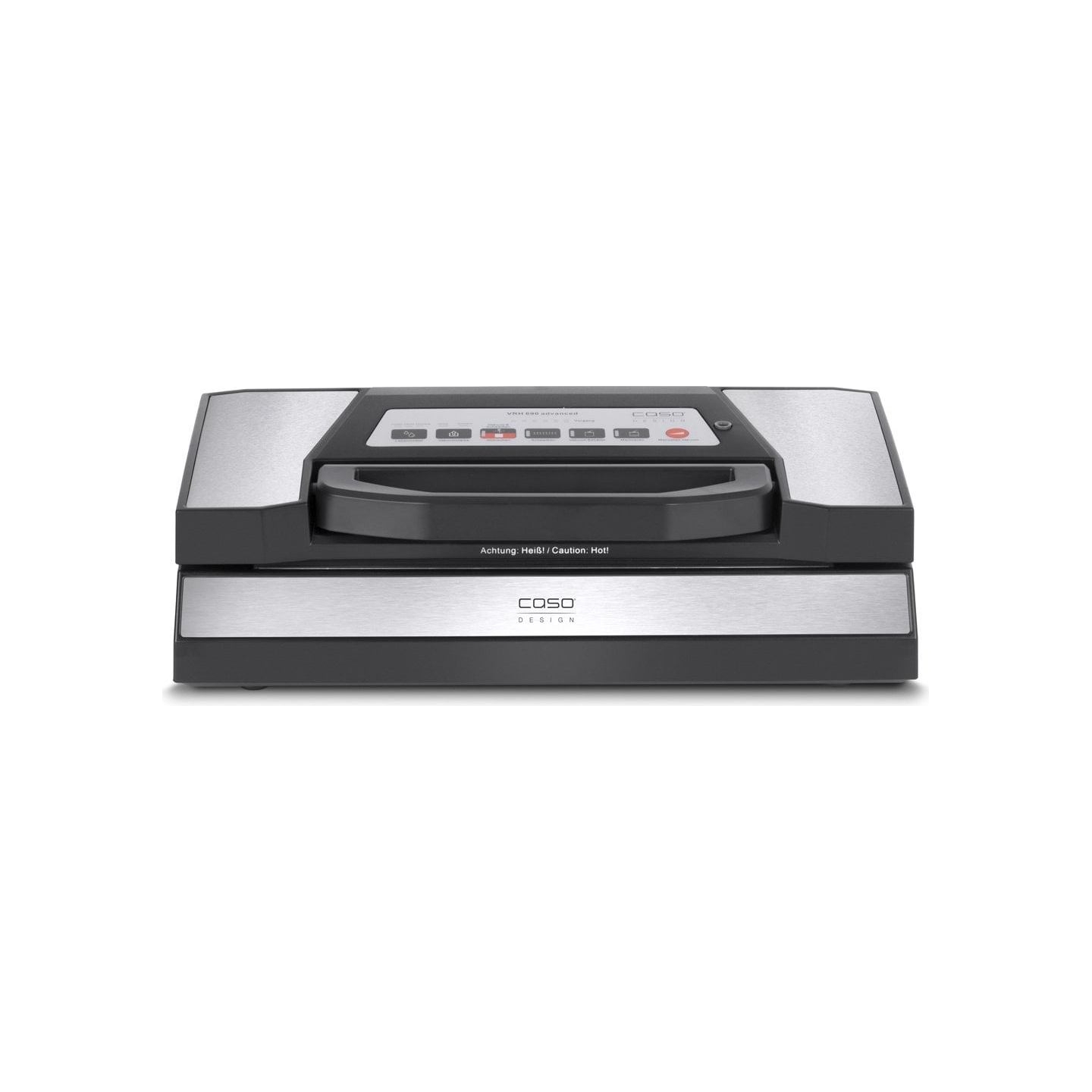 Caso | Bar Vacuum sealer | VR 690 advanced | Power 130 W | Temperature control | Black/Stainless steel