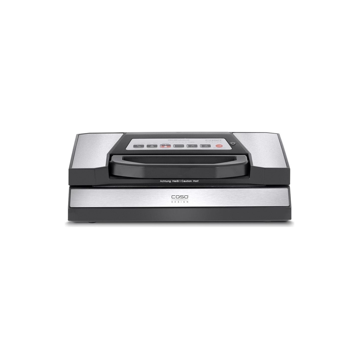 Caso | Bar Vacuum sealer | VR 690 advanced | Power 130 W | Temperature control | Black/Stainless steel