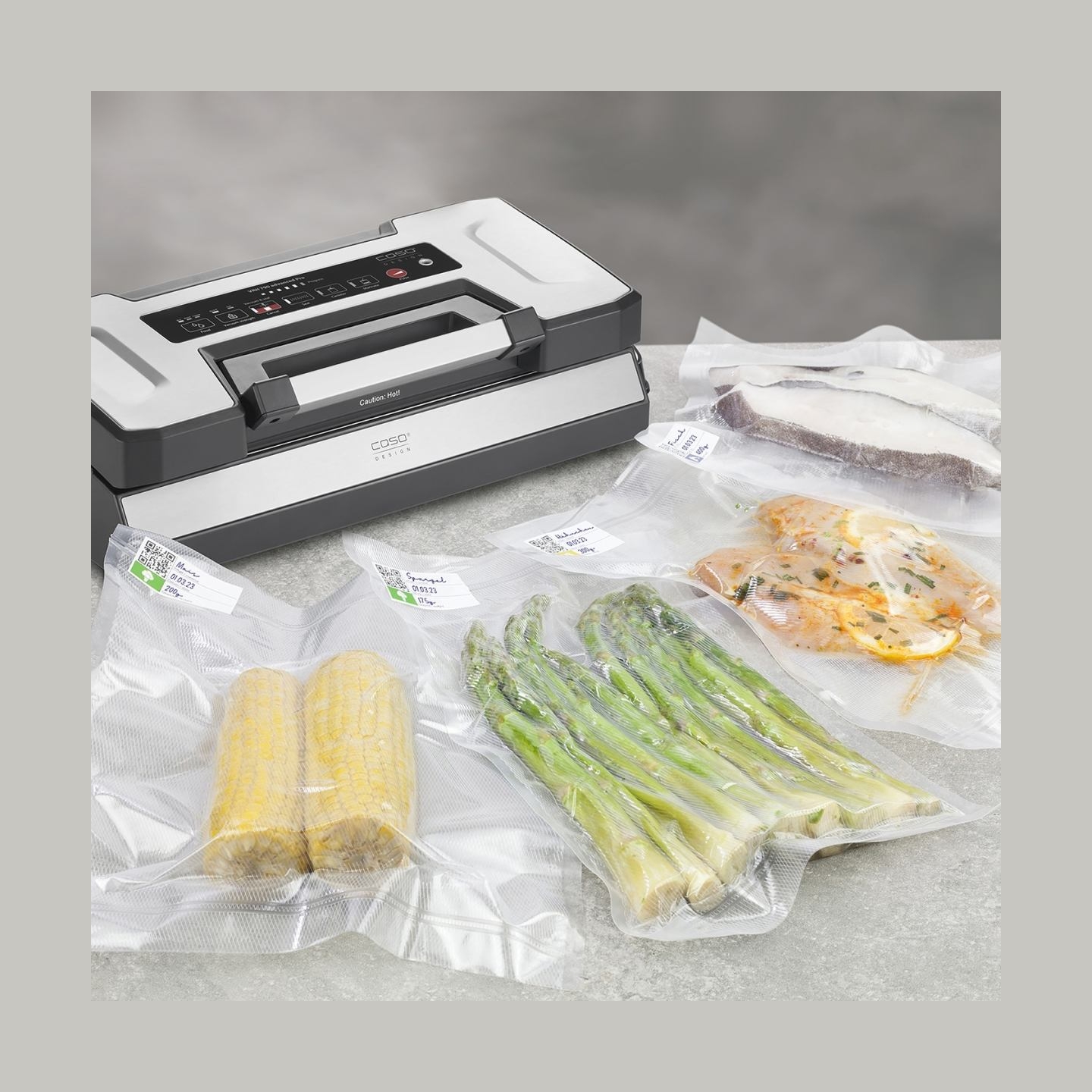 Caso | Bar Vacuum sealer | VRH 790 Advanced Pro | Power 130 W | Temperature control