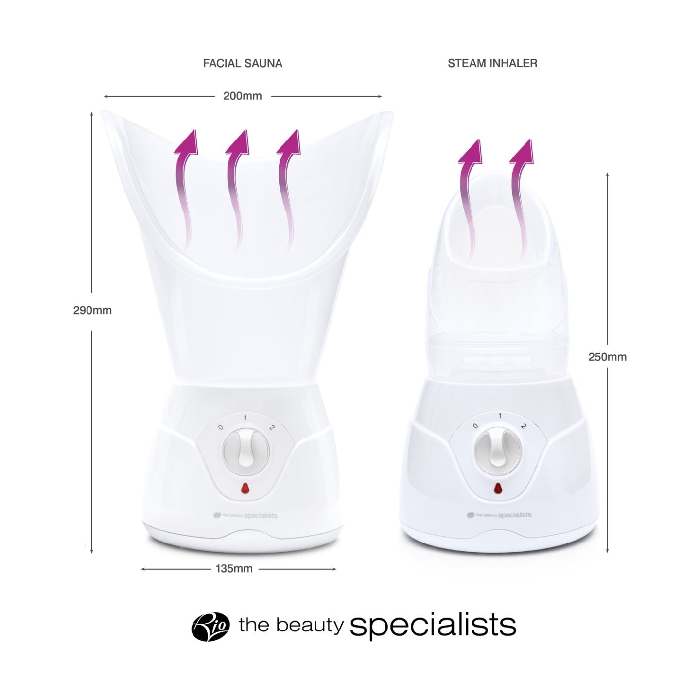 RIO FSTE-EU/1,8 Facial Sauna With Steam Inhaler