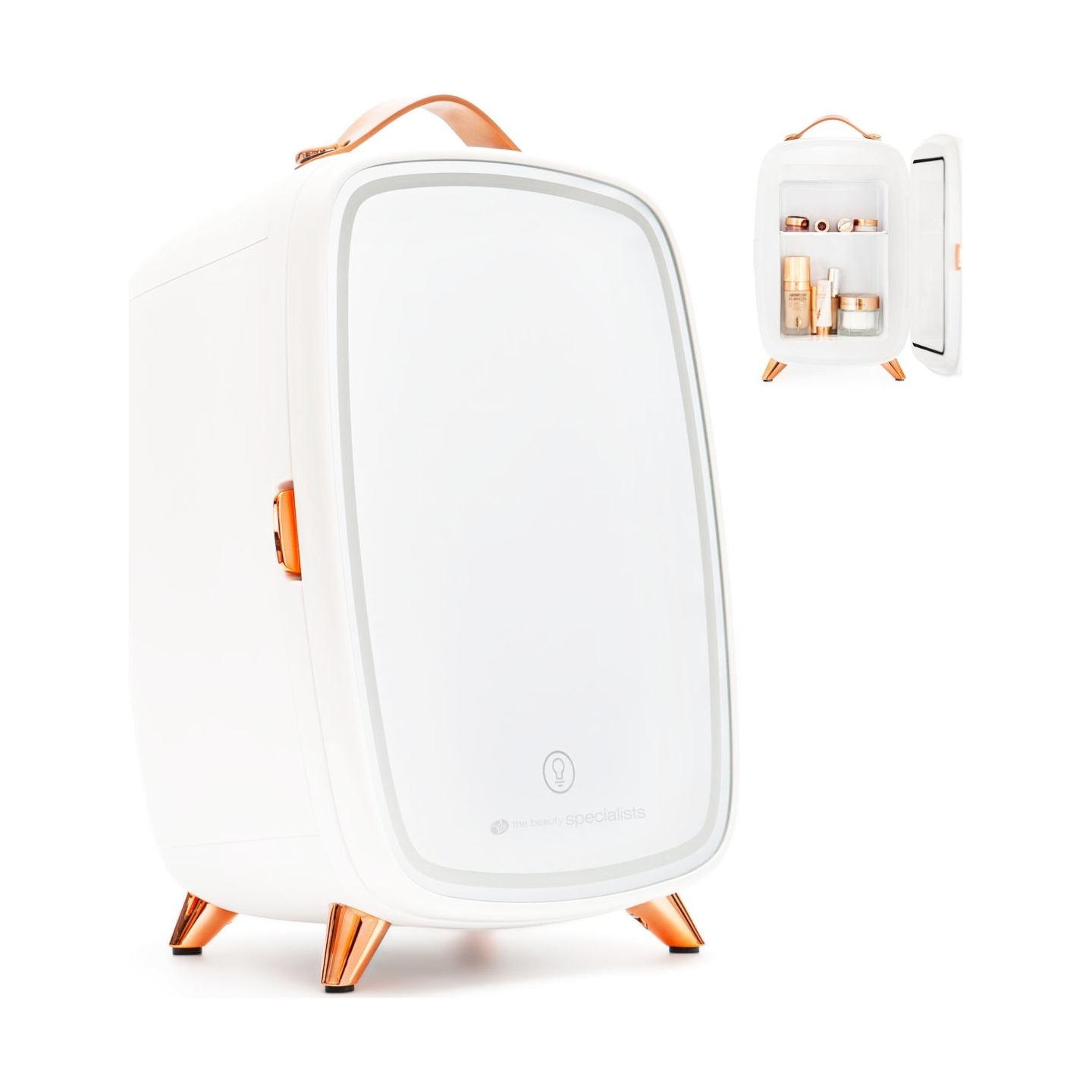 RIO FRBM-EU/1,0 6L Beauty Skincare Fridge Whit Mirror
