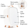 RIO FRBM-EU/1,0 6L Beauty Skincare Fridge Whit Mirror
