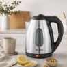 Brock WK 0601 SS Electricl Kettle 1,8L 1500W, Black/Steel
