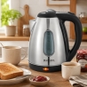 Brock WK 0601 SS Electricl Kettle 1,8L 1500W, Black/Steel