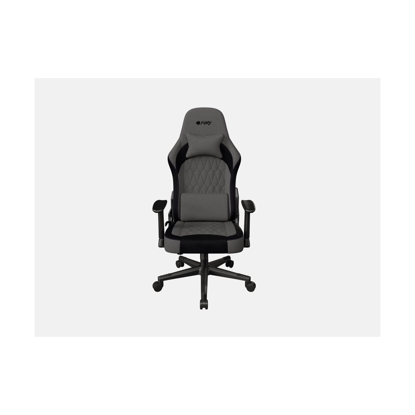 Fury Shinai S8 | Gaming Chair | Fabric, Nylon, Wood, Metal | Gray