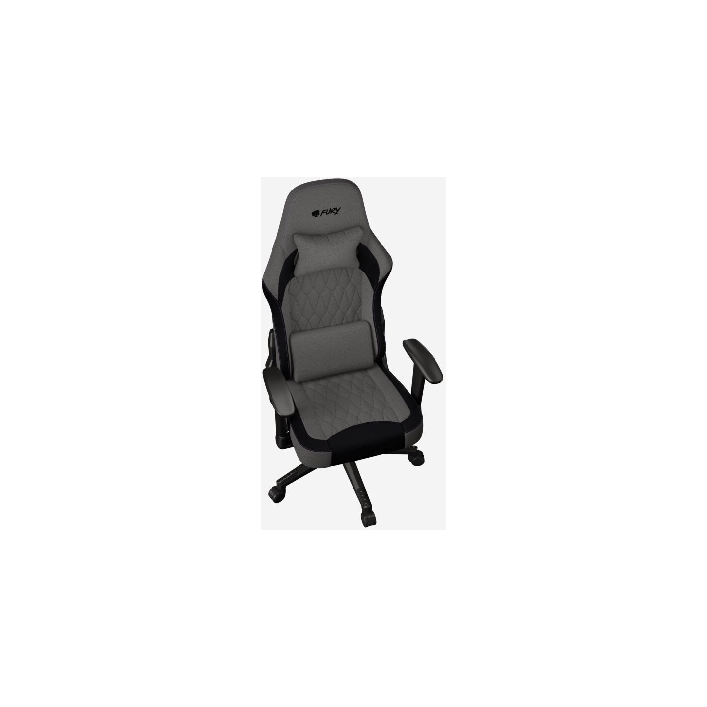 Fury Shinai S8 | Gaming Chair | Fabric, Nylon, Wood, Metal | Gray