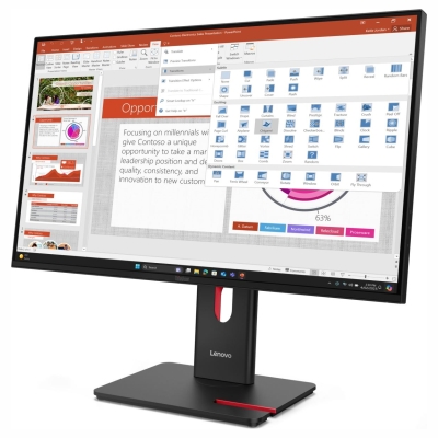 Lenovo 27" T27-40 FHD IPS 16:9 HDMI/DP/VGA