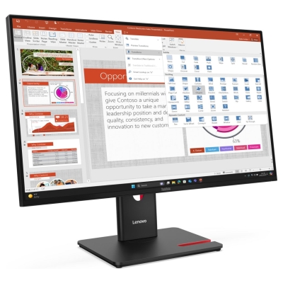 Lenovo 27" T27-40 FHD IPS 16:9 HDMI/DP/VGA