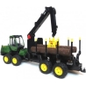 Bruder John Deere 1210E Forwarder with grab