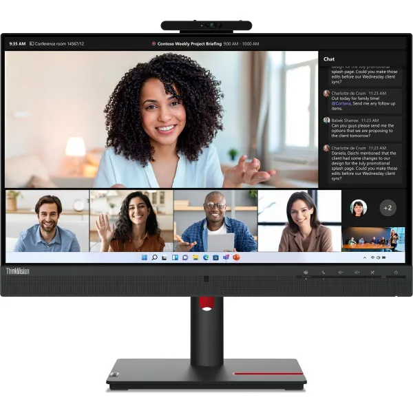Lenovo Monitor T24mv-30 Black / 63D7UAT3EU