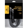 Cablexpert | 1.8m HD15 M/M | VGA (D-Sub) | VGA (D-Sub) | VGA to VGA | 1.8 m
