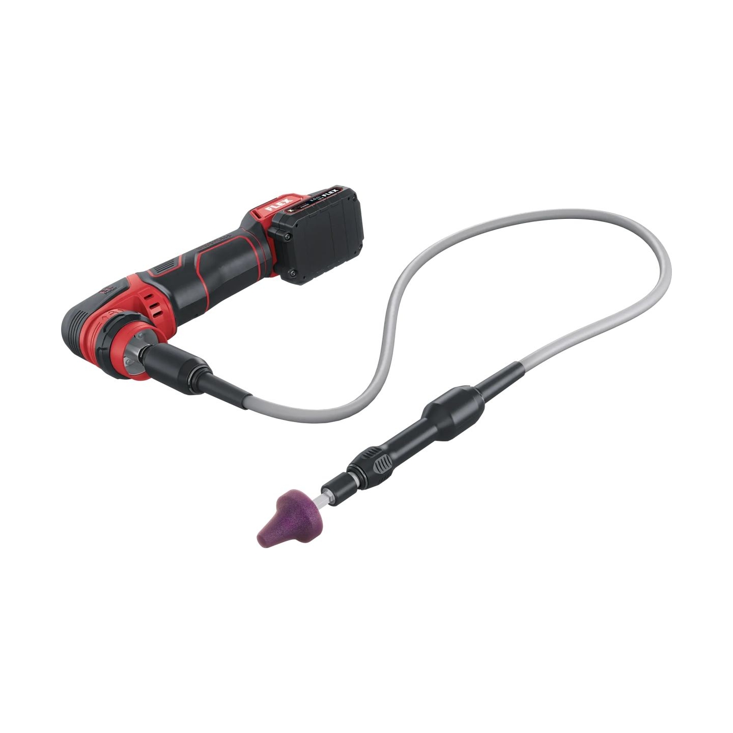 Flex The smart cordless polisher 12 V, rotary and random orbital free-running | PXE 80 12-EC/2.5 SET