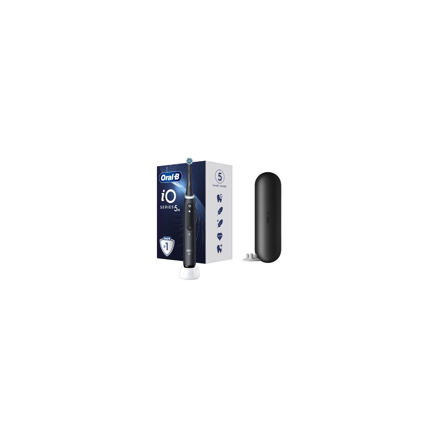 Oral-B | Electric Toothbrush | iO5 | Rechargeable | For adults | Number of brush heads included 1 | Number of teeth brushing mod