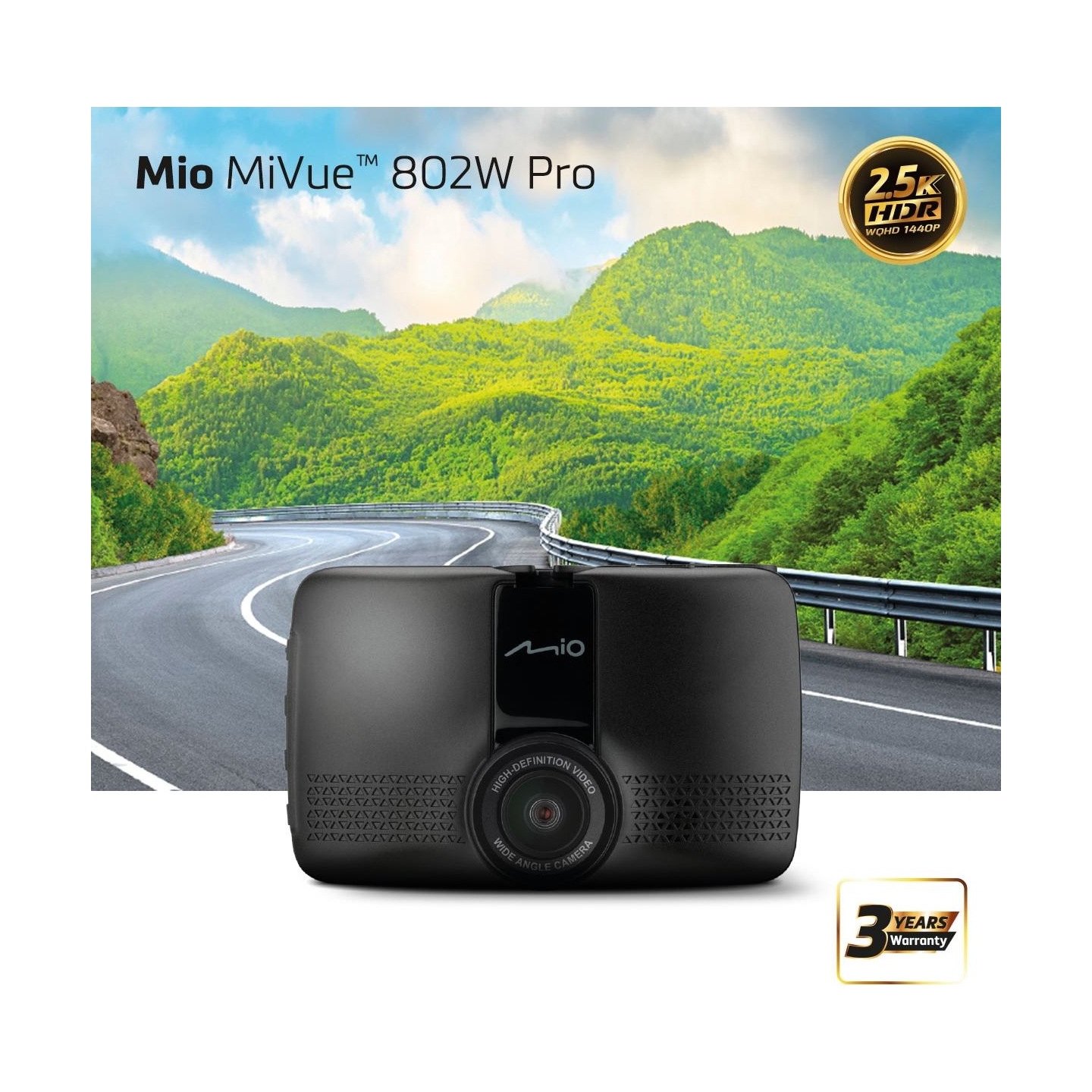 MIO | Car Dash Camera | MiVue 802W Pro | Wi-Fi