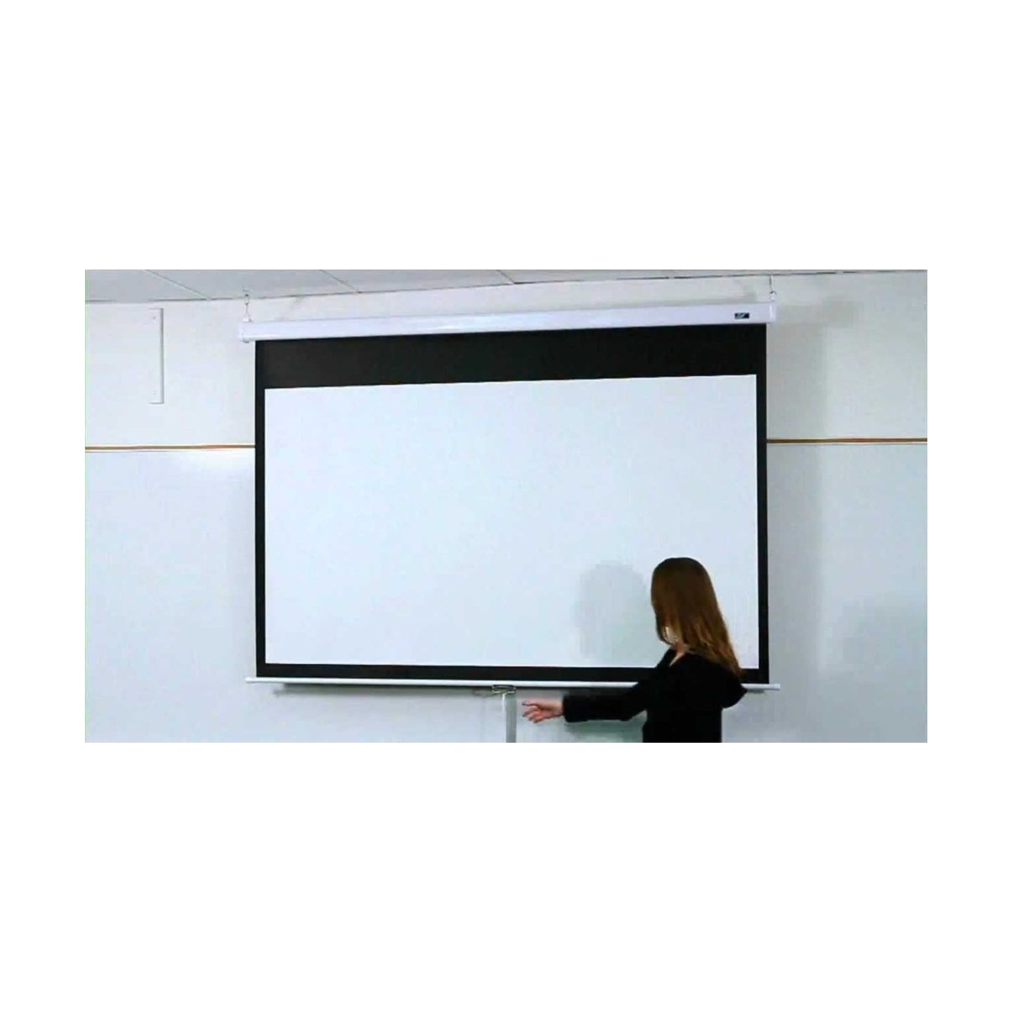 Elite Screens | Manual Series | M100NWV1 | Diagonal 100 " | 4:3 | Viewable screen width (W) 203 cm | White