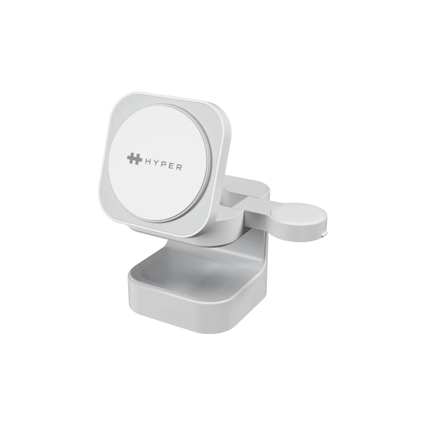Hyper Hyperjuice Qi2 3-in-1 Magnetic Charging Stand