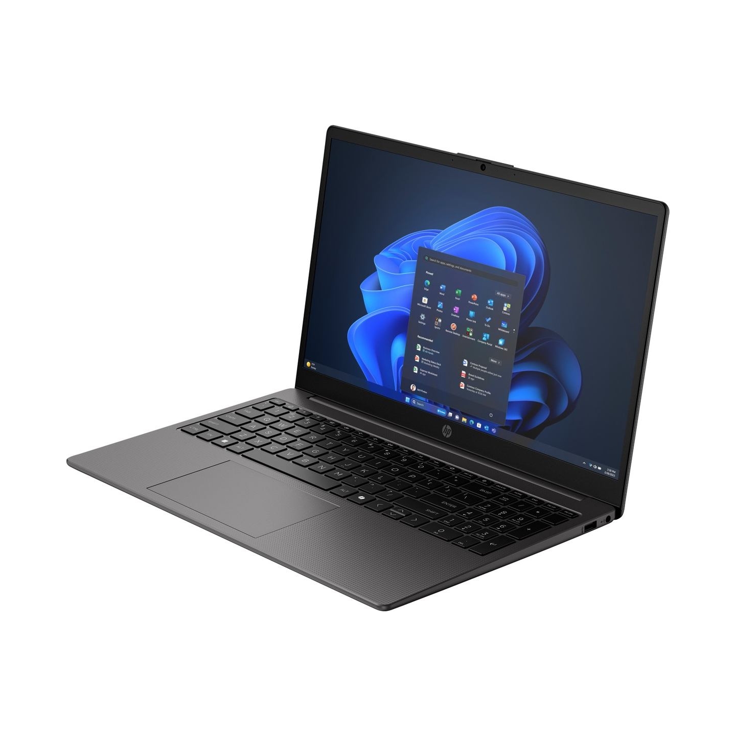 HP 255R G10 15.6 FHD AMD R5-7535U/8GB/512GB/AMD Radeon Graphics/WIN11 Home/ENG kbd/Dark Ash Silver/3Y Warranty | HP | 255R | G10