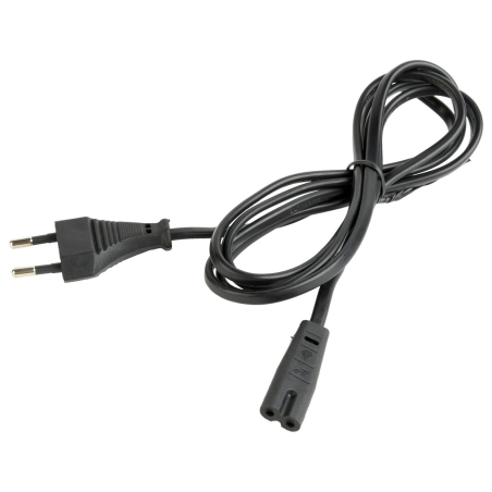 Cablexpert | Power cord (C7), VDE approved | Black Power plug type C