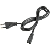Cablexpert | Power cord (C7), VDE approved | Black Power plug type C
