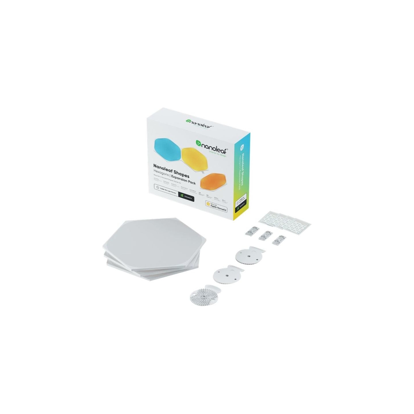 Nanoleaf | Shapes Hexagon - Expansion pack (3 panels) | 16M+ colours