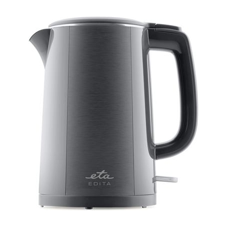 ETA Kettle | ETA859590020 EDITA | Electric | 2200 W | 1.5 L | Stainless steel | 360° rotational base | Grey