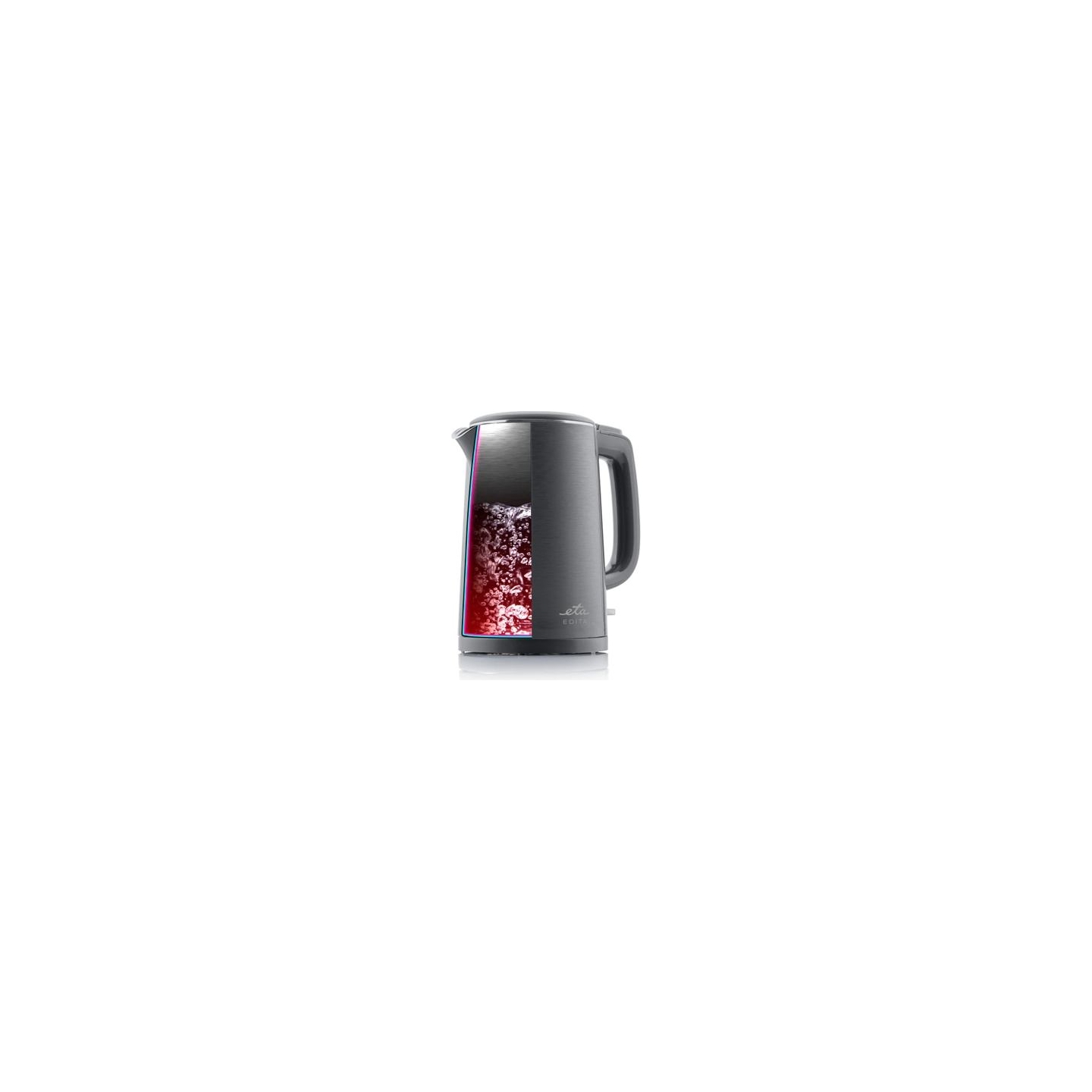 ETA Kettle | ETA859590020 EDITA | Electric | 2200 W | 1.5 L | Stainless steel | 360° rotational base | Grey