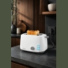 Brock BT 1002 WH Toaster 800W, White
