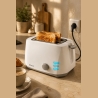 Brock BT 1002 WH Toaster 800W, White
