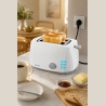 Brock BT 1002 WH Toaster 800W, White