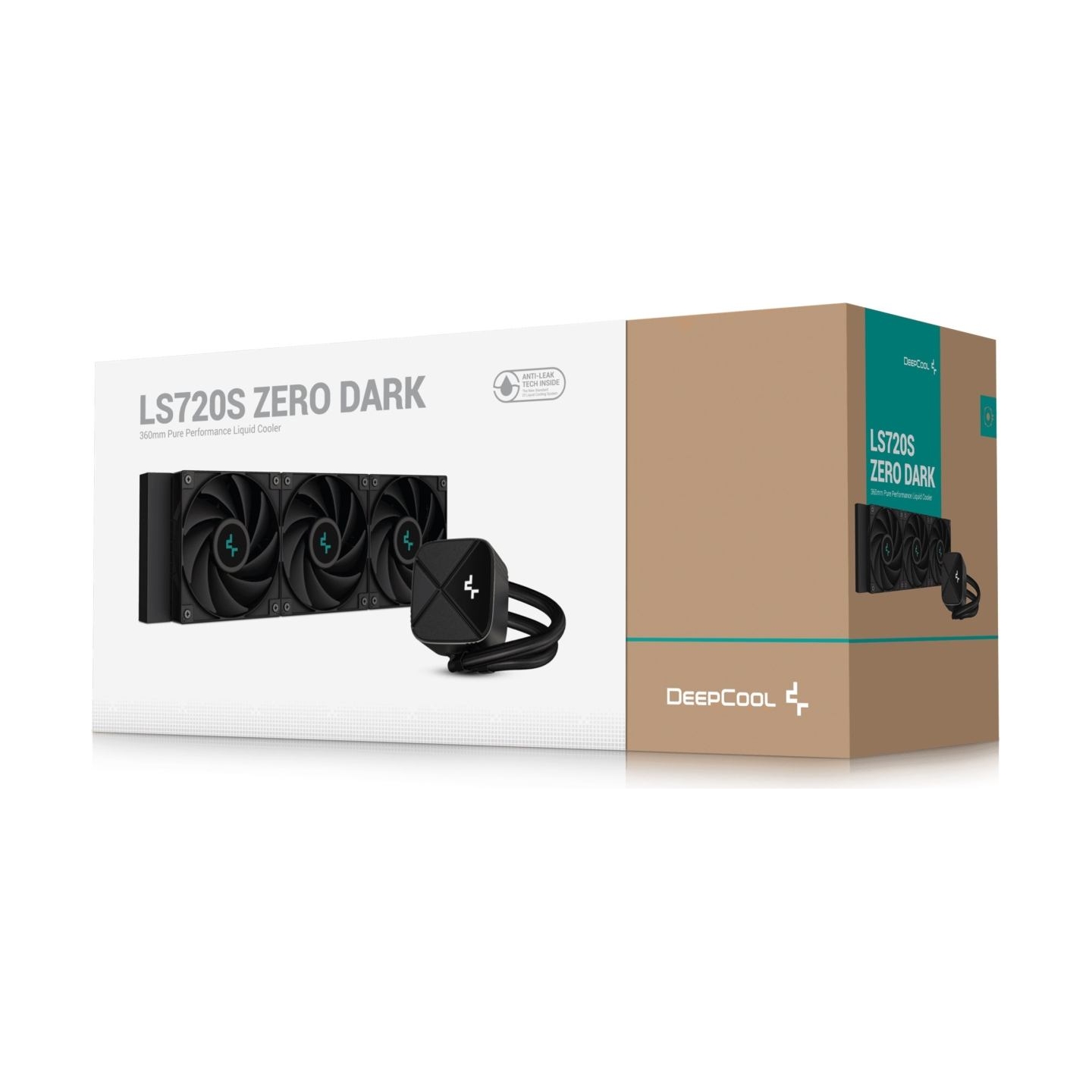 Deepcool | Digital Liquid CPU Cooler | LS720S ZERO DARK | Intel, AMD