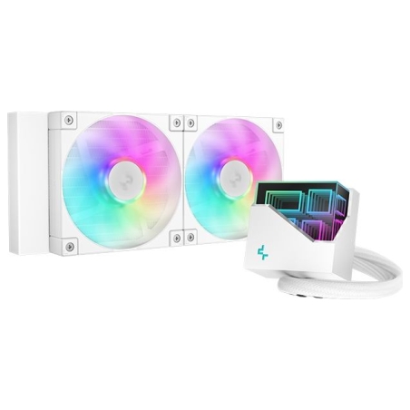 Deepcool | Liquid CPU cooler | LT240 WH ARGB | Intel, AMD