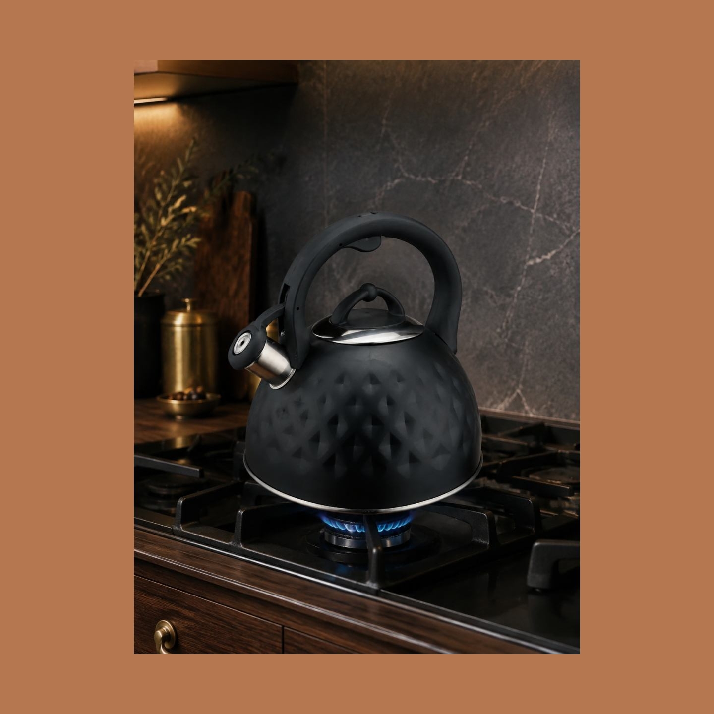 Brock MWK 002 BK La Cuisinette Kettle 2,7L Black/Steel