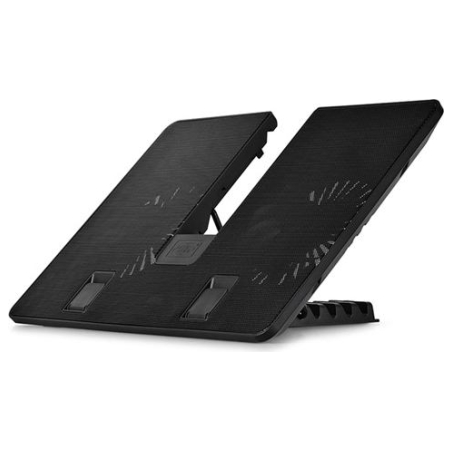 Deepcool | U-Pal | Notebook stand- cooler up to 19" | Black
